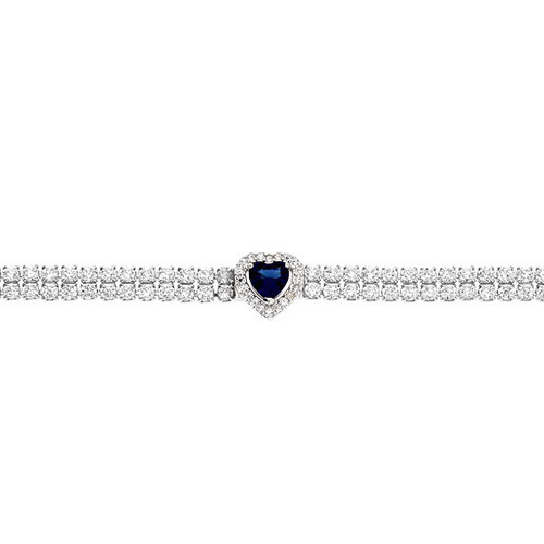 bracelet femme argent zirconium 9500258 pic2