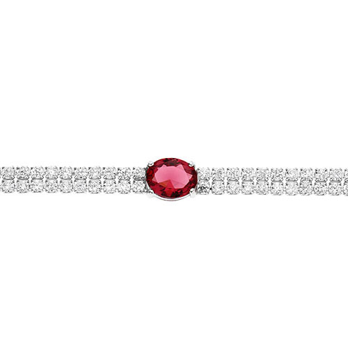 bracelet femme argent zirconium 9500262 pic2