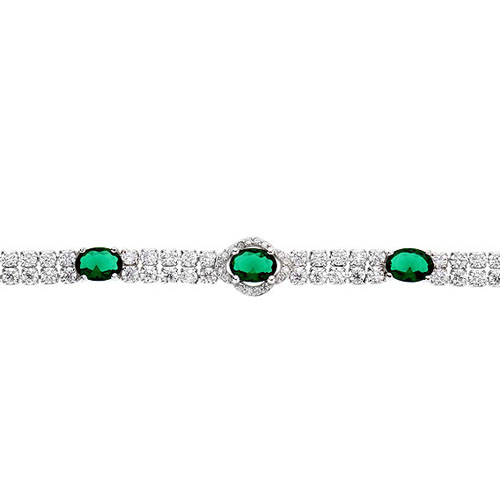 bracelet femme argent zirconium 9500263 pic2