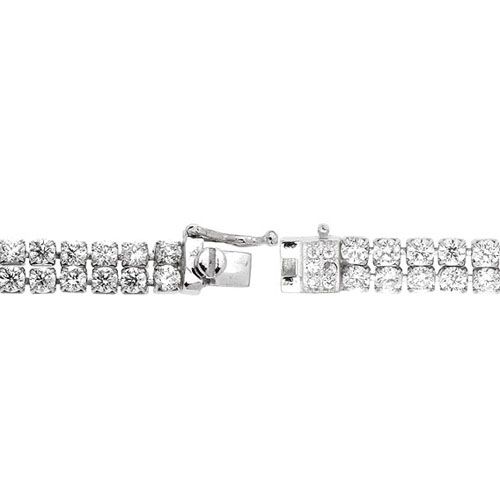 bracelet femme argent zirconium 9500268 pic3