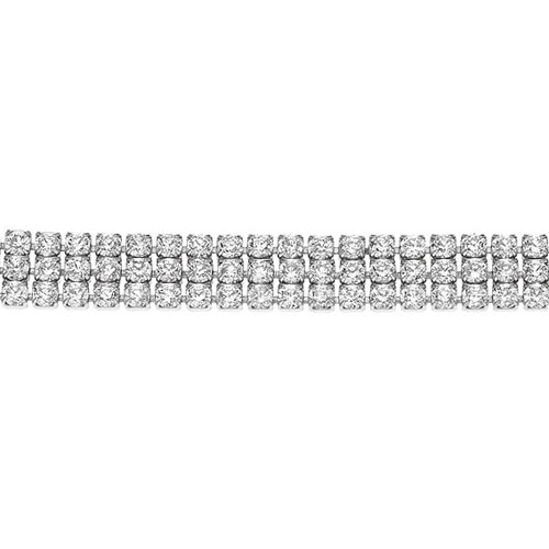 bracelet femme argent zirconium 9500269 pic2