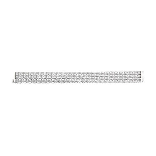 bracelet femme argent zirconium 9500271