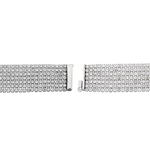 bracelet femme argent zirconium 9500274 pic3