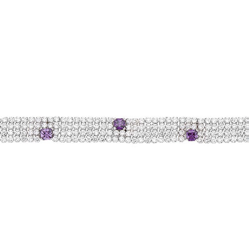 bracelet femme argent zirconium 9500275 pic2