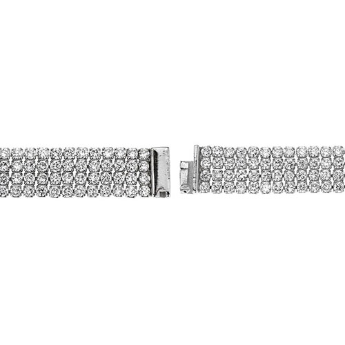 bracelet femme argent zirconium 9500276 pic3