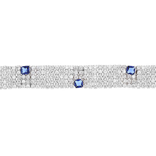 bracelet femme argent zirconium 9500279 pic2