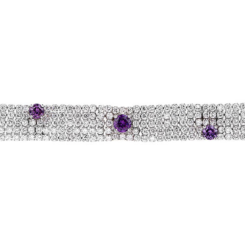 bracelet femme argent zirconium 9500280 pic2