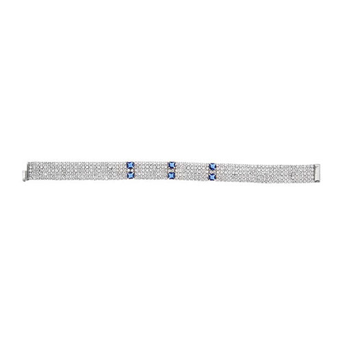 bracelet femme argent zirconium 9500284