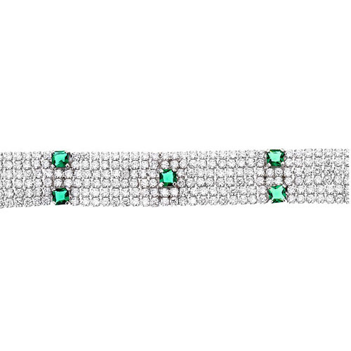 bracelet femme argent zirconium 9500286 pic2