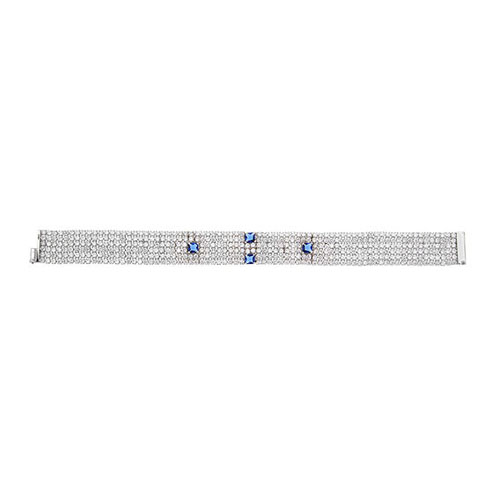 bracelet femme argent zirconium 9500287