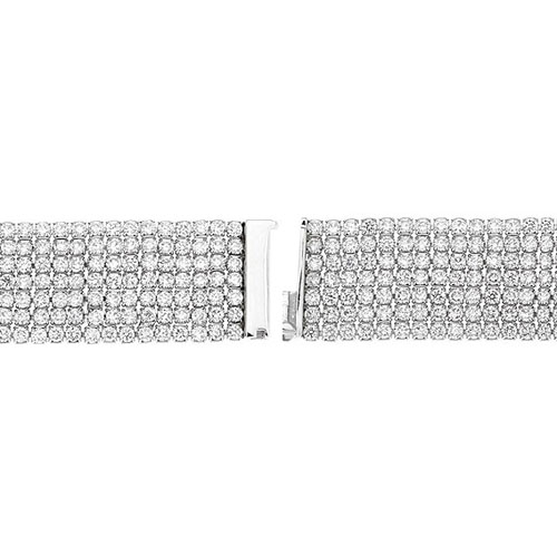 bracelet femme argent zirconium 9500293 pic3