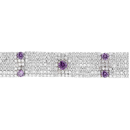 bracelet femme argent zirconium 9500295 pic2