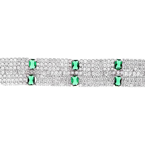 bracelet femme argent zirconium 9500299 pic2