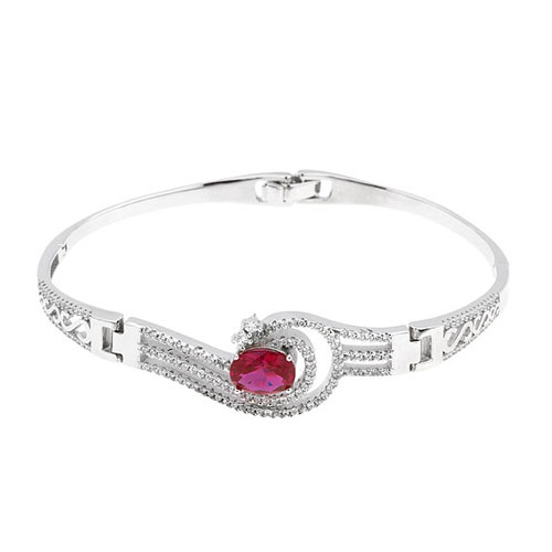 bracelet femme argent zirconium 9500302