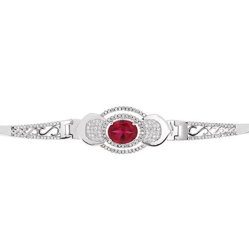 bracelet femme argent zirconium 9500304 pic2