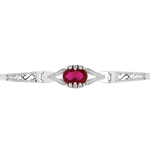 bracelet femme argent zirconium 9500306 pic2