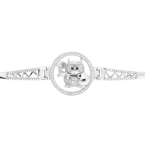 bracelet femme argent zirconium 9500312 pic2