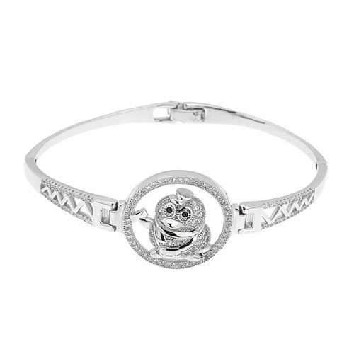 bracelet femme argent zirconium 9500313