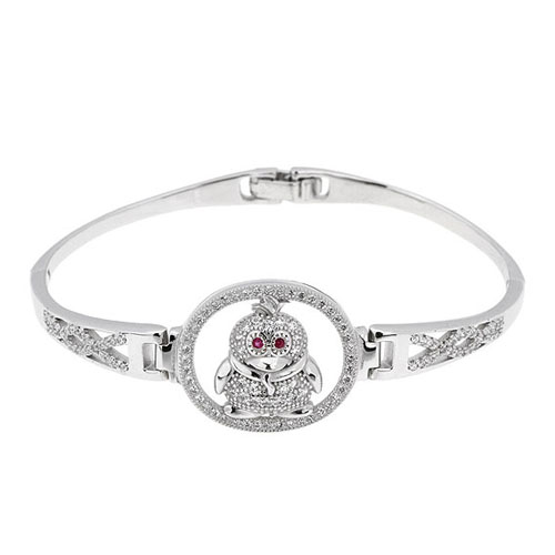 bracelet femme argent zirconium 9500314