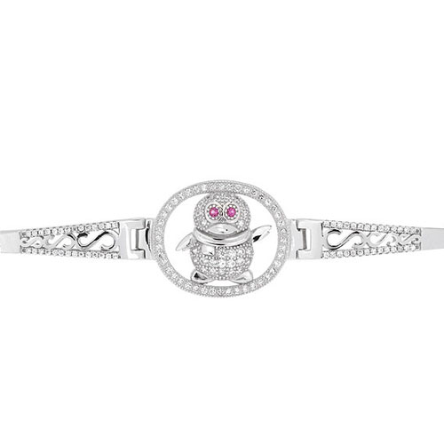 bracelet femme argent zirconium 9500315 pic2