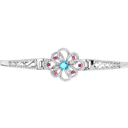 bracelet femme argent zirconium 9500318 pic2