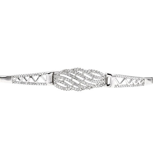 bracelet femme argent zirconium 9500324 pic2