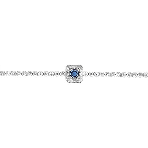 bracelet femme argent zirconium 9500409 pic2