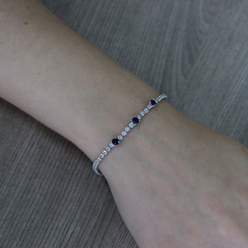 bracelet femme argent zirconium 9500410 pic4