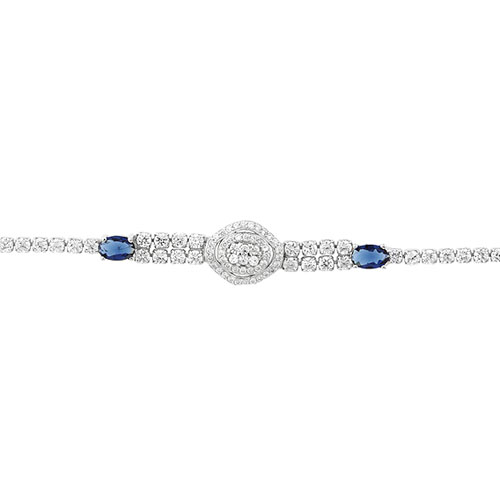 bracelet femme argent zirconium 9500412 pic2