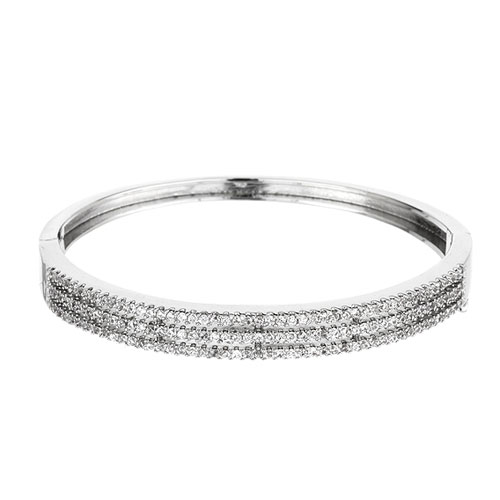 bracelet femme argent zirconium 9600101