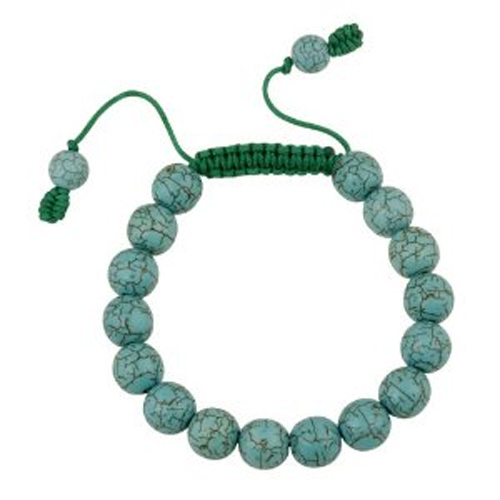 bracelet perles turquoise 1603