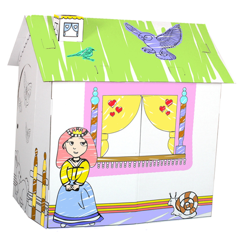 cabanne en carton princess house