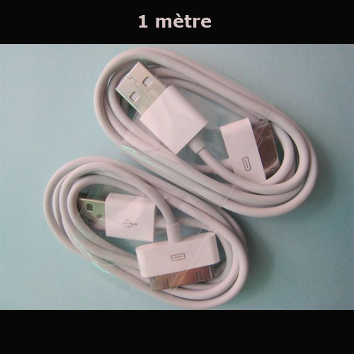 cable 1M charge transfert iphone ipad ipod CABLE3301M