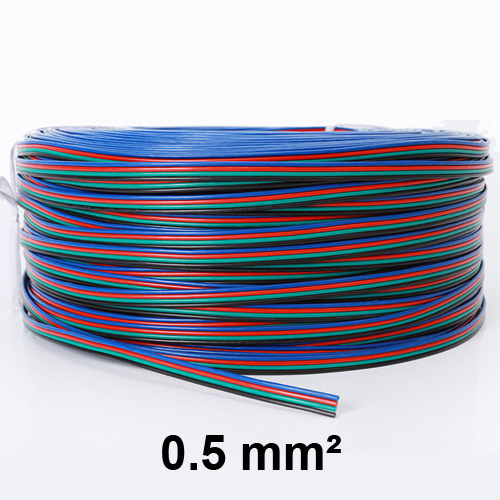 cable led 4 conducteurs 05mm2
