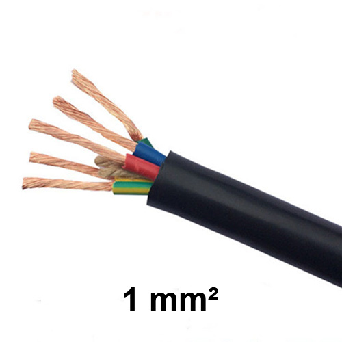 cable led gaine 5 conducteurs 1mm2