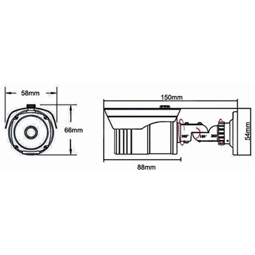 camera surveillance CI20E pic2