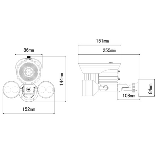 camera surveillance VI80FHD pic2