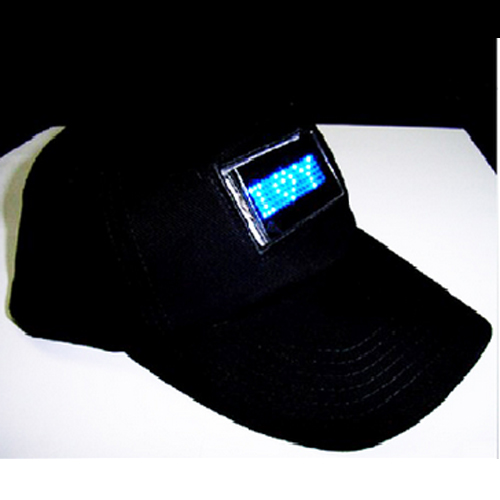 casquette affichage led programmable pic2