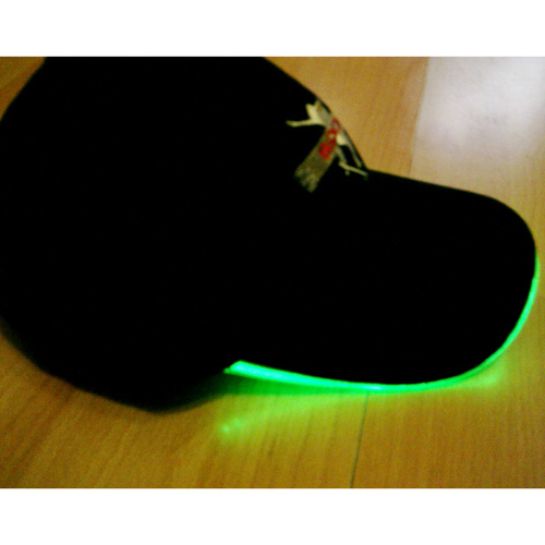 casquette lumineuse led style neon pic6