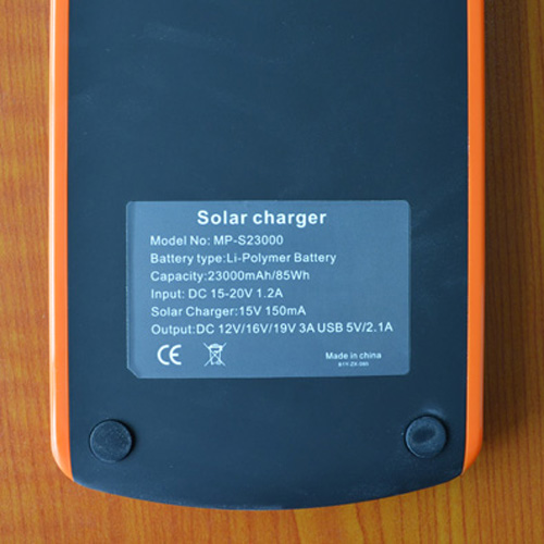 chargeur solaire 23000 mah CHSOL23 pic7