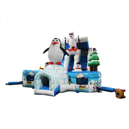 chateau gonflable pingouin STRGNFC126