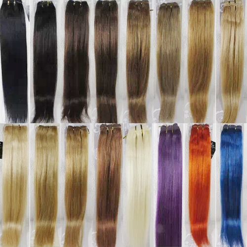 cheveux naturels 24p droits