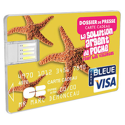 cle usb format carte credit USBCRT600F