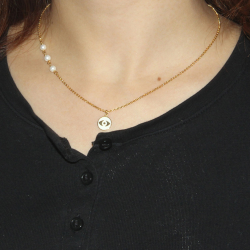 collier femme argent coquillage 8500001 pic6