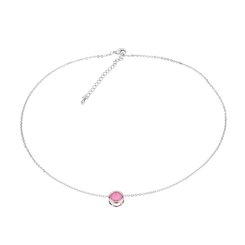 collier femme argent diamant 8500051 pic2