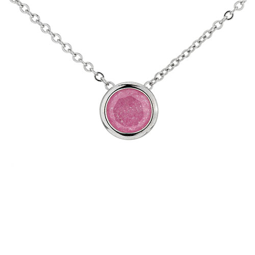 collier femme argent diamant 8500051