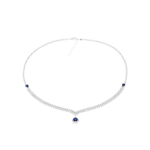 collier femme argent zirconium 8500018 pic2