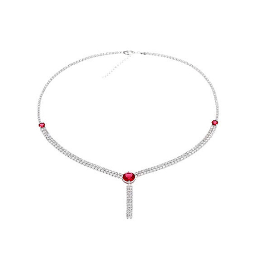 collier femme argent zirconium 8500019 pic2