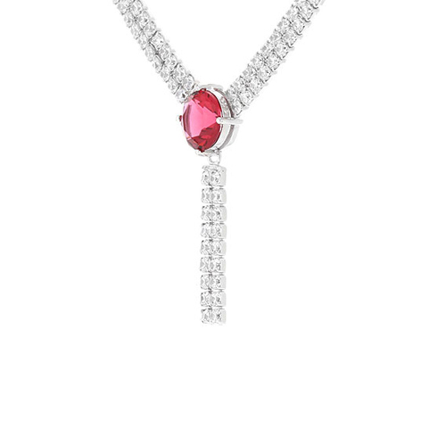 collier femme argent zirconium 8500019 pic3