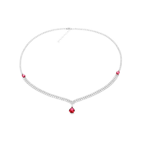 collier femme argent zirconium 8500020 pic2